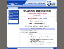 Tablet Screenshot of graceway.com